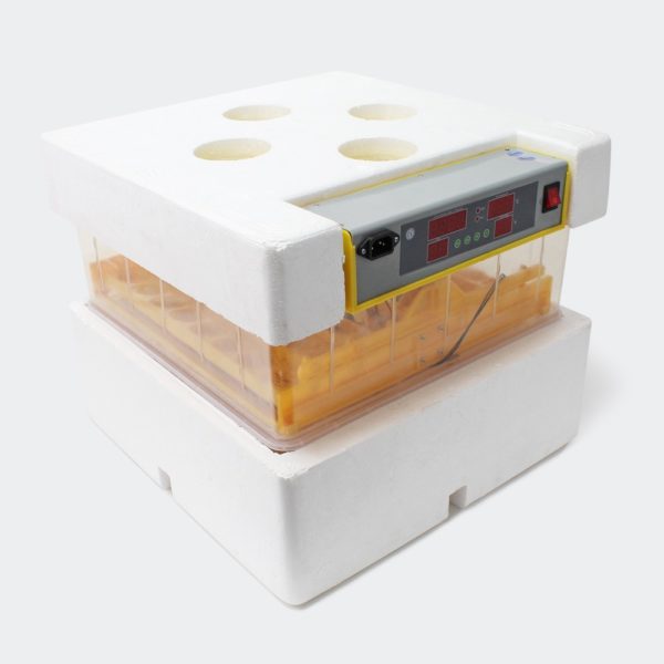 Plně automatický Inkubátor líheň na 96 vajec průhledná