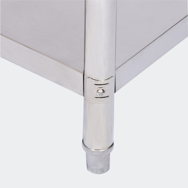 Stůl z nerezové oceli 100x60x85