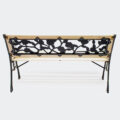 Zahradní lavička Rosi ze dřeva a litiny
