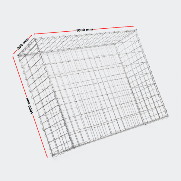 Gabionový koš 100x100x30