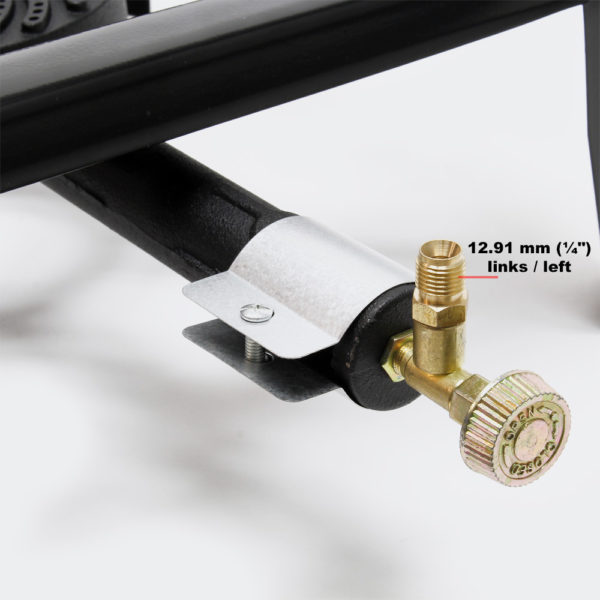 Venkovní plynový sporák 450g / h 410x410x165mm pro kempování a volný čas