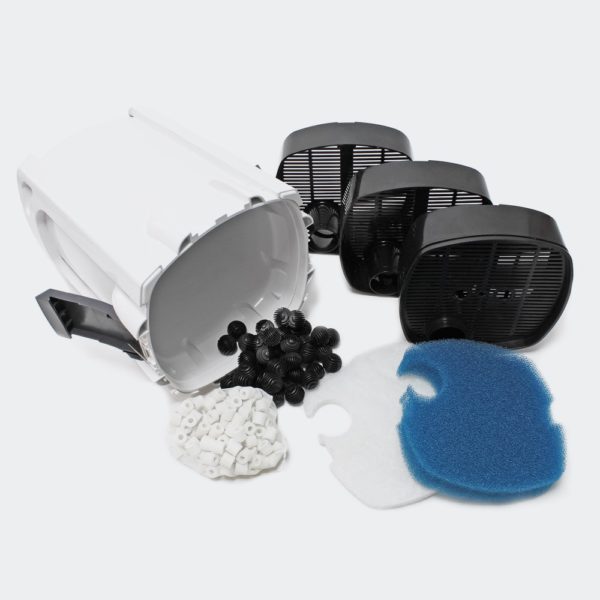 SunSun HW-702A externí akváriový filtr 1 000l/h 24Watt se 3 úrovněmi