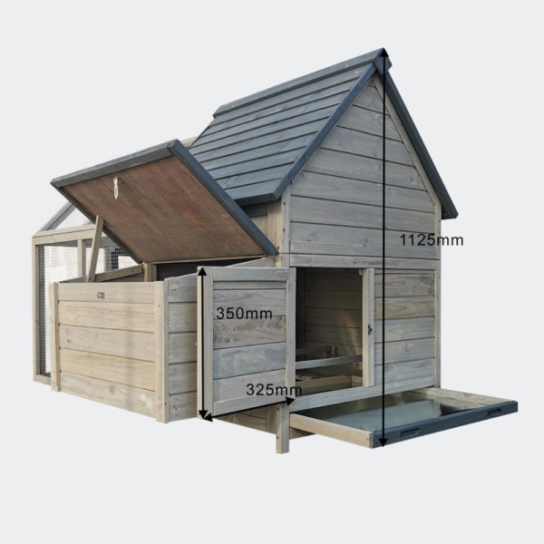 Kurník 166x118.5x112cm