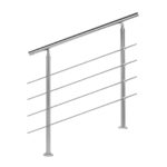 Zábradlí Nerezová ocel 4 Příčky 100cm