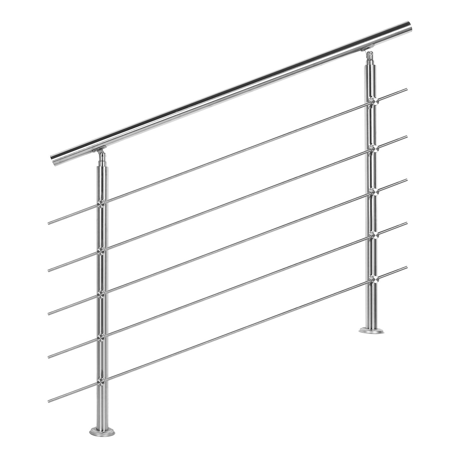 Zábradlí Nerezová ocel 5 příčníků 120cm