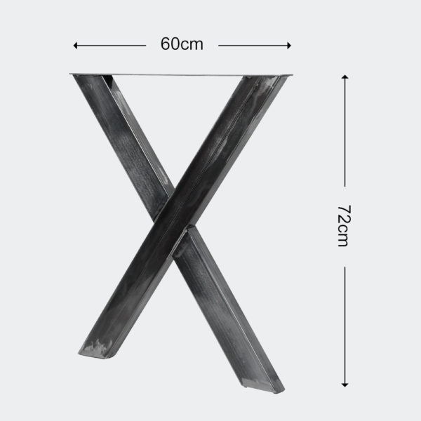 Nohy stolu X 72x60cm