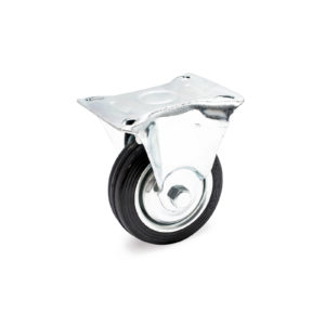 Pevné kolečko o průměru 75 mm Gumový s nosností 50 kg