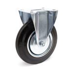 Pevné kolečko Ø200 mm Gumový s nosností 150 kg