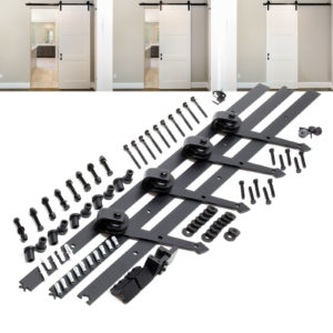 Kování posuvných dveří pro 2 dveře max. 366 cm. 150 kg