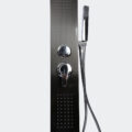 Multifunkční sprchový panel s termostatem černý