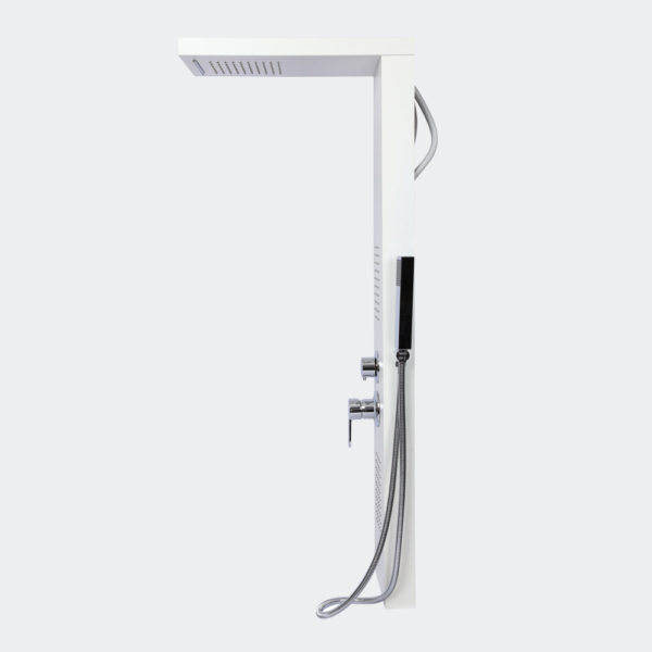 Multifunkční sprchový panel s termostatem bílý