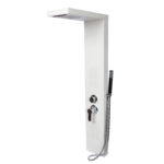 Multifunkční sprchový panel s termostatem bílý