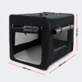Skládací přepravní klec pro psy, přepravka XL Carrier Crate (94x66x74cm)