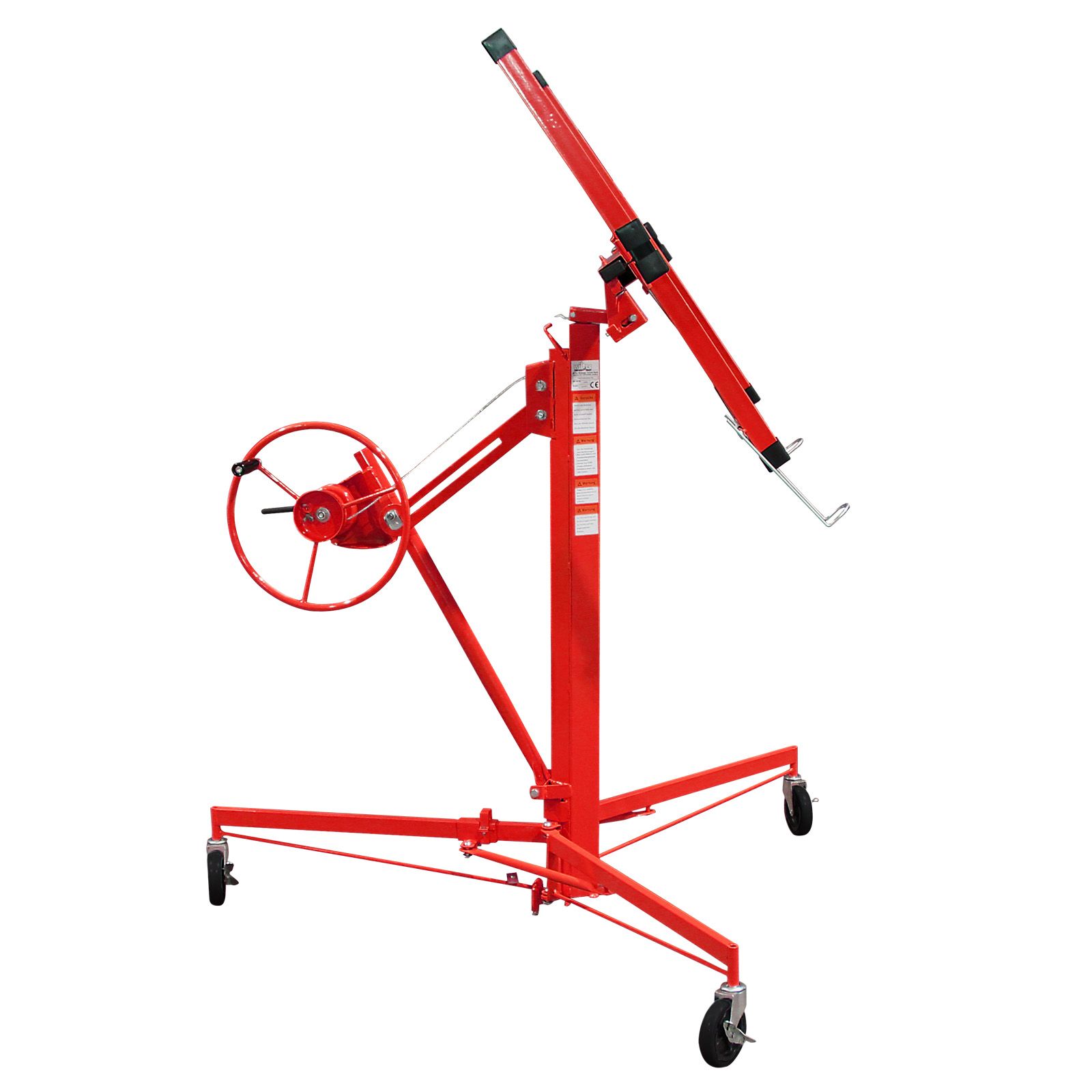 SET: Zvedák sádrokartonových desek XXL + prodloužení 140 cm - červená - Obrázek 4