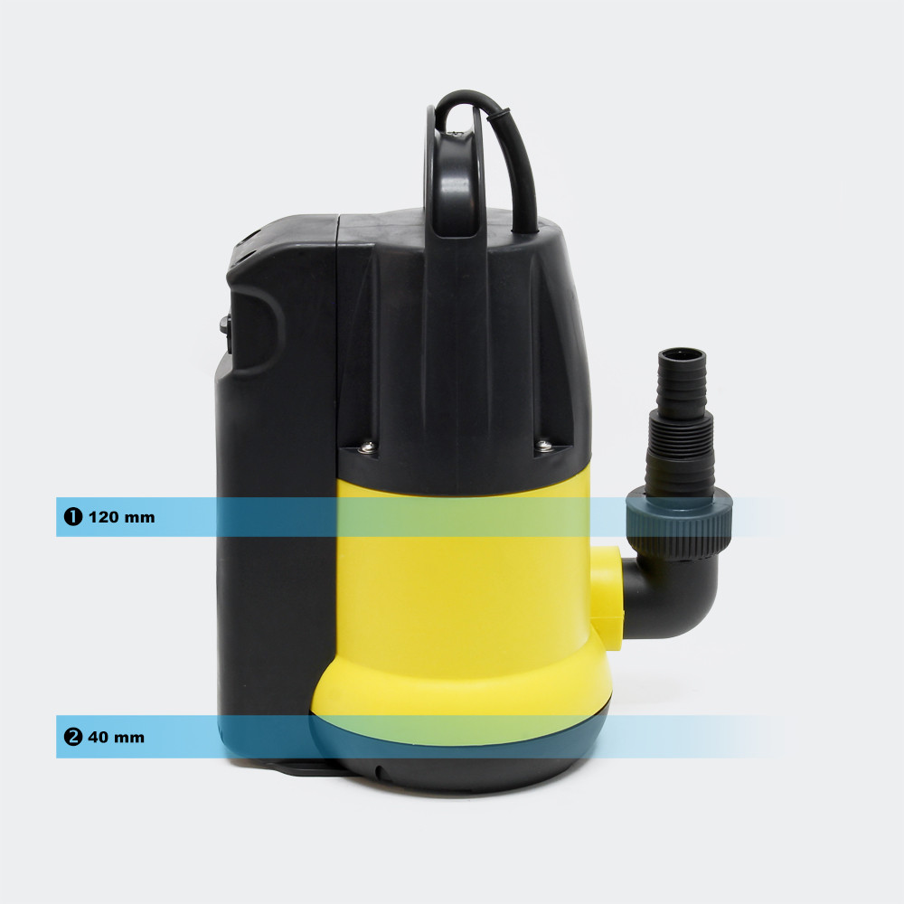 Čerpadlo na odpadní vodu s 6000 l / h, 250 W a max. výtlak 5,5 m - Obrázek 6