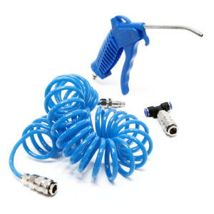 foukací pistoli a 5 m spirálová hadice