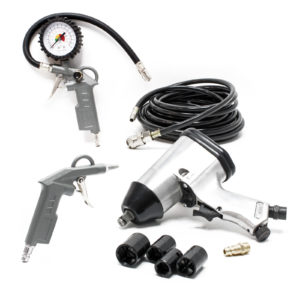 Příslušenství ke vzduchovému kompresoru Sada nástrojů 8 kusů nahuštění pneumatik