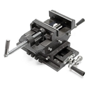 Křížový dvouosý svěrák 125mm