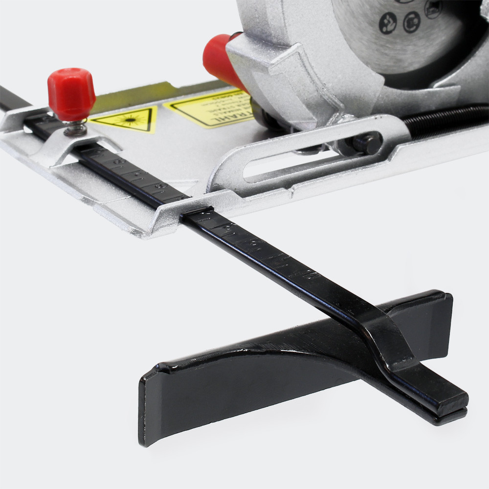 Mini okružní ruční pila s výkonem 705 W, 4500 ot / min, hloubkou řezu 28,5 mm a laserovým vodítkem - Obrázek 4