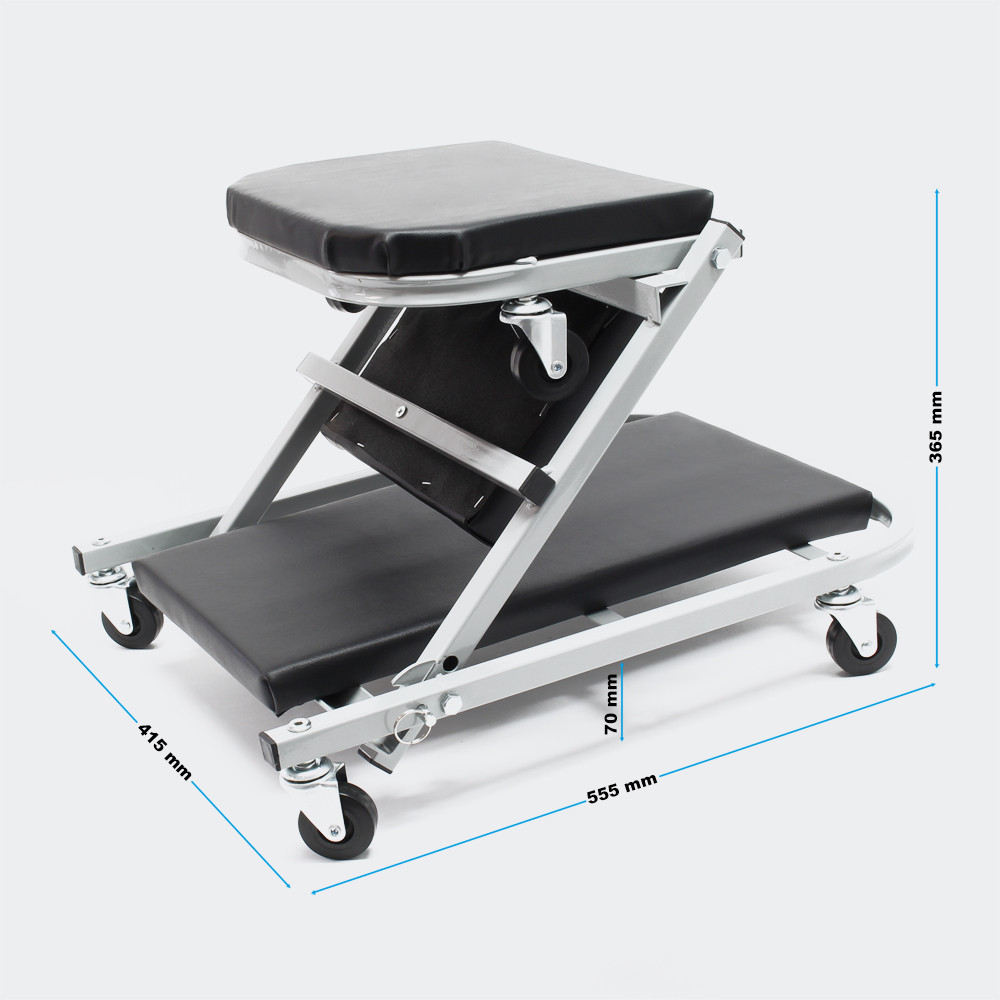 Montážní Sedátko/Lehátko do Garáže 101x44x12cm - Obrázek 2