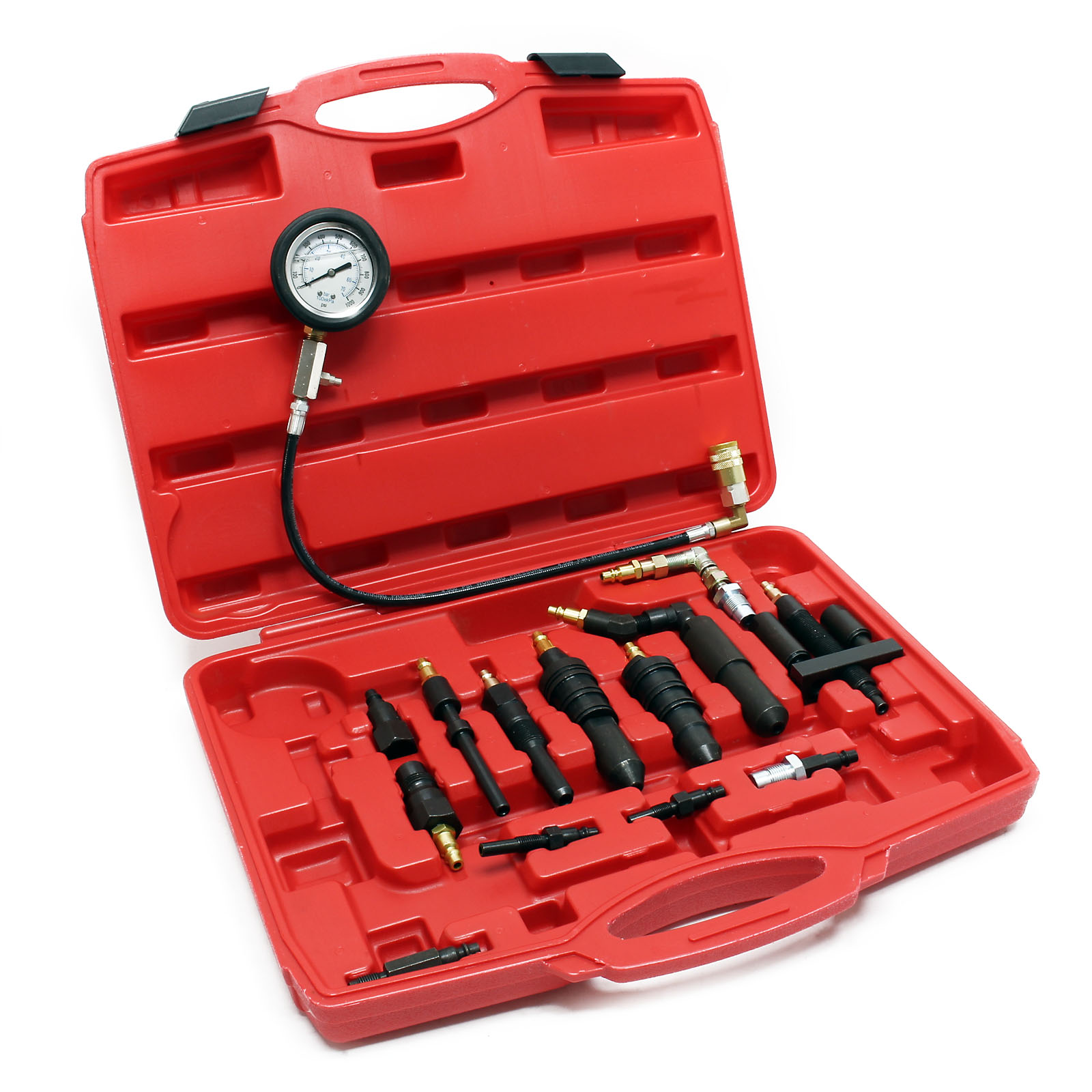 Sada nástrojů pro testování komprese vznětového motoru 13 adaptérů