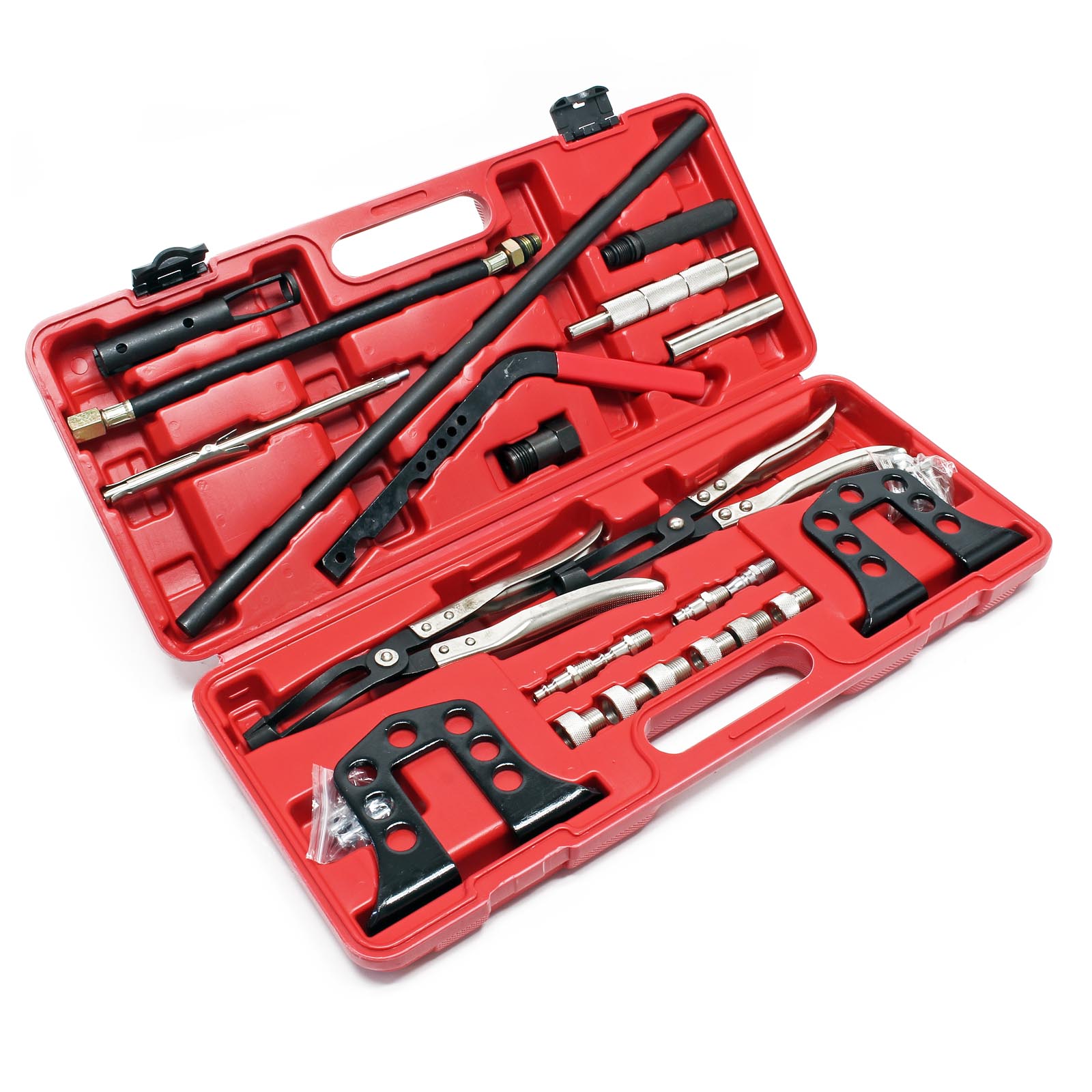 Sada na montáž a demontáž ventilových pružin a těsnění ventilů 25 dílná