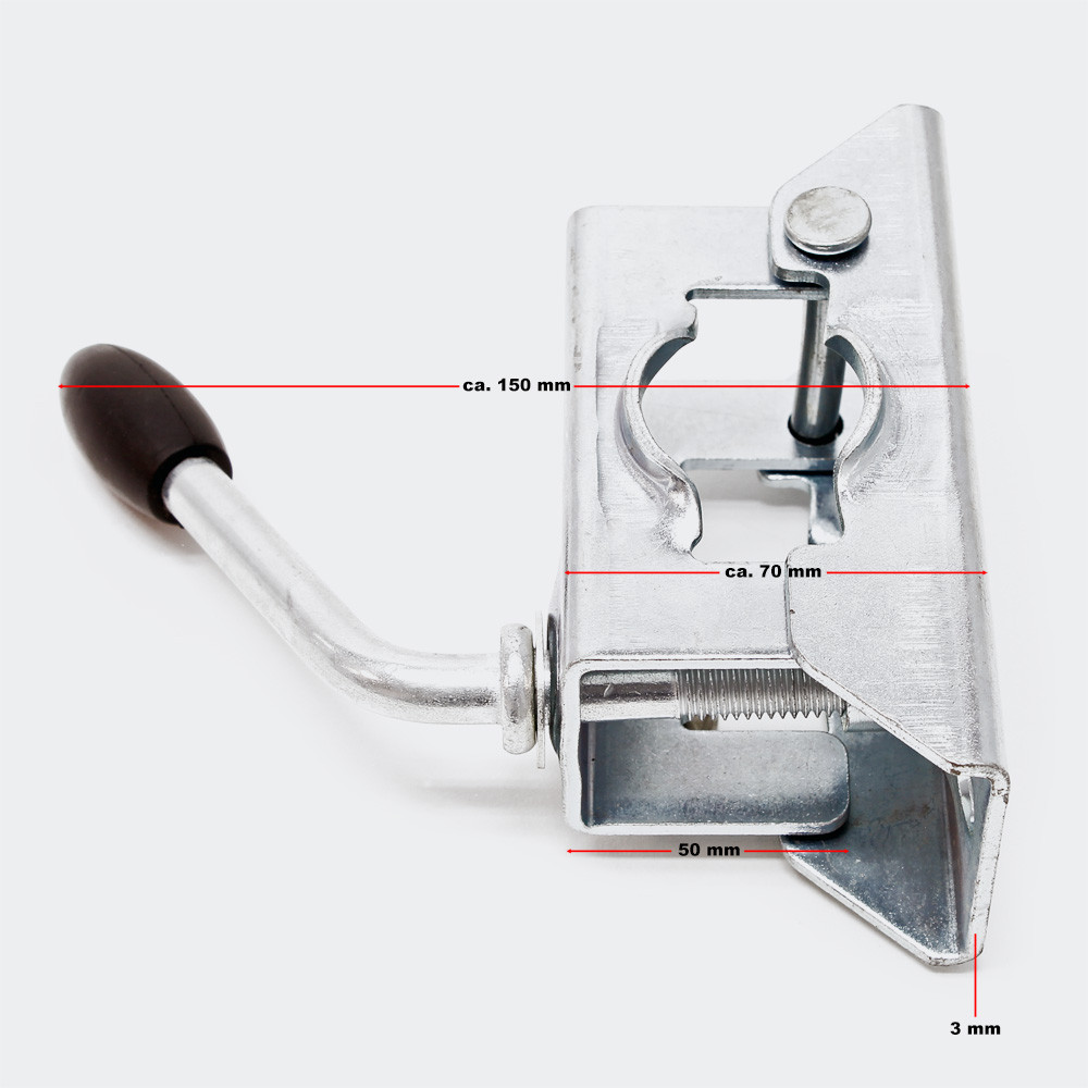 2x stojan na přívěs s upínáním na přívěs 700 x 48 mm - Obrázek 4