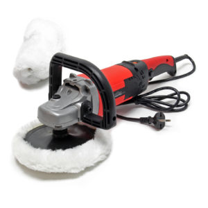 Lešticí stroj s výkonem 1200 W, max. 3000 ot / min a 6 nastavení