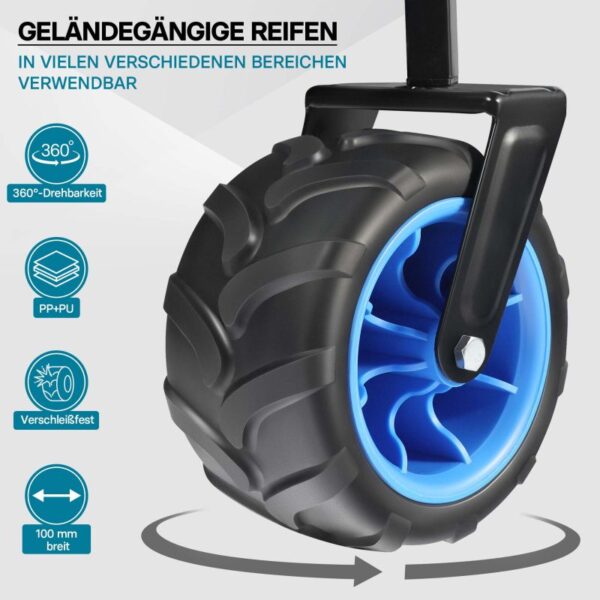 8306b42140b540b8bfbe441f827c7a36_800x800 Skládací ruční vozík se sluneční stříškou 70 kg v modré barvě