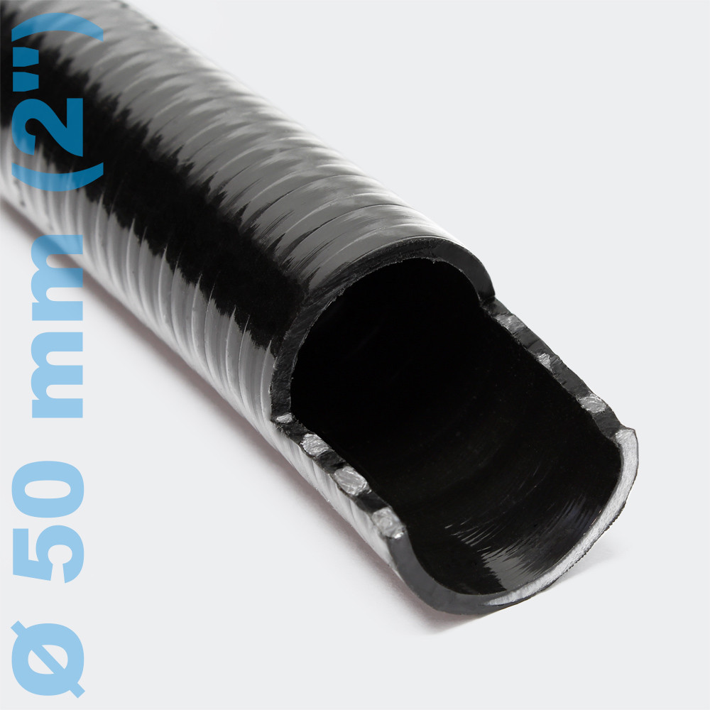 Hadice na vodu Luisiana OM/I 5m, vodní čerpadlo D50mm, 810g/m - Obrázek 2