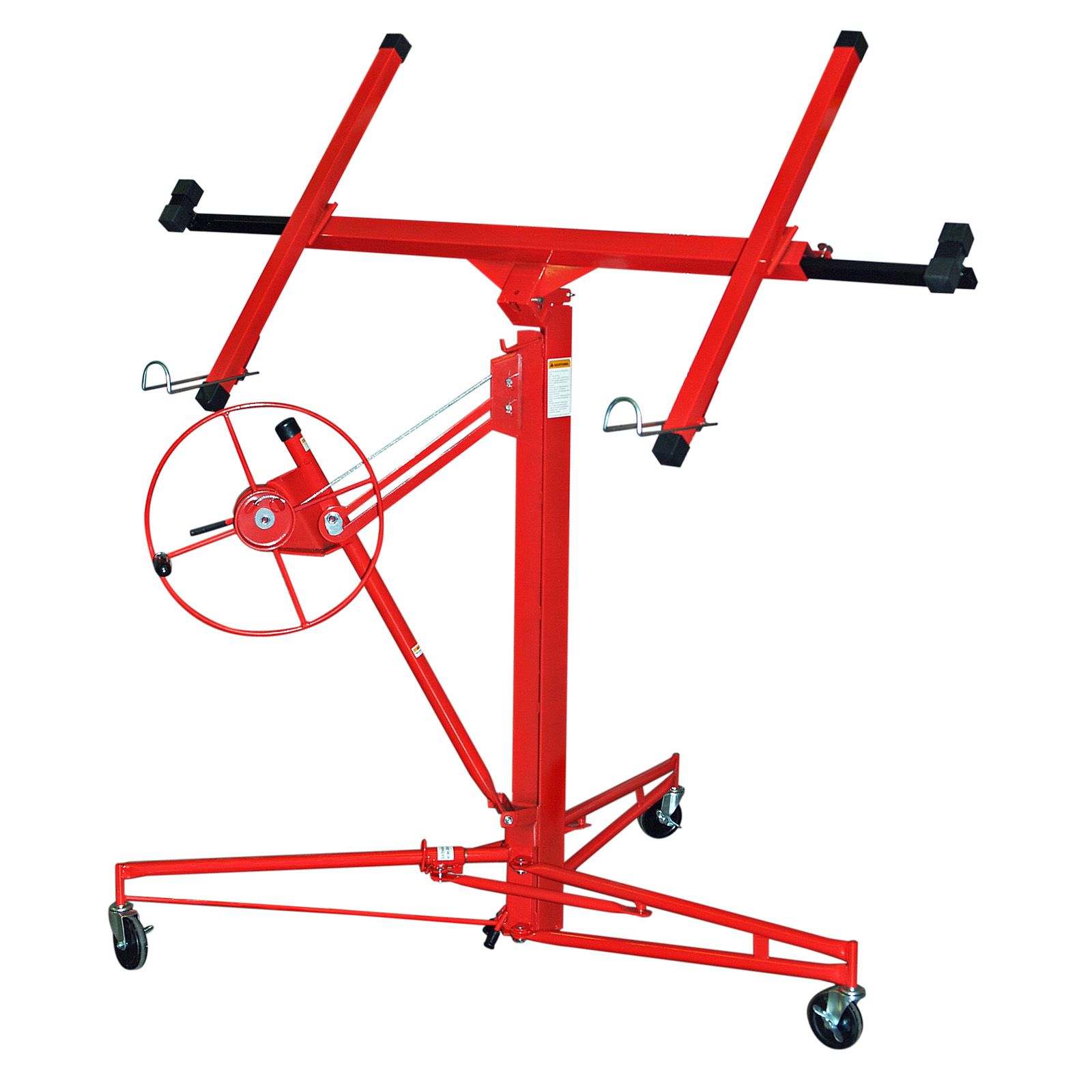 SET: Zvedák sádrokartonových desek XXL + prodloužení 140 cm - červená - Obrázek 6