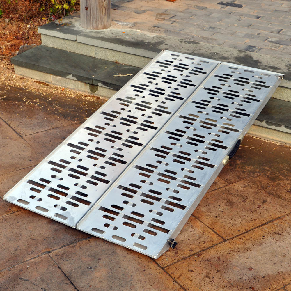 Rampa pro invalidní vozík Hliník 151 cm 270 kg - Obrázek 5