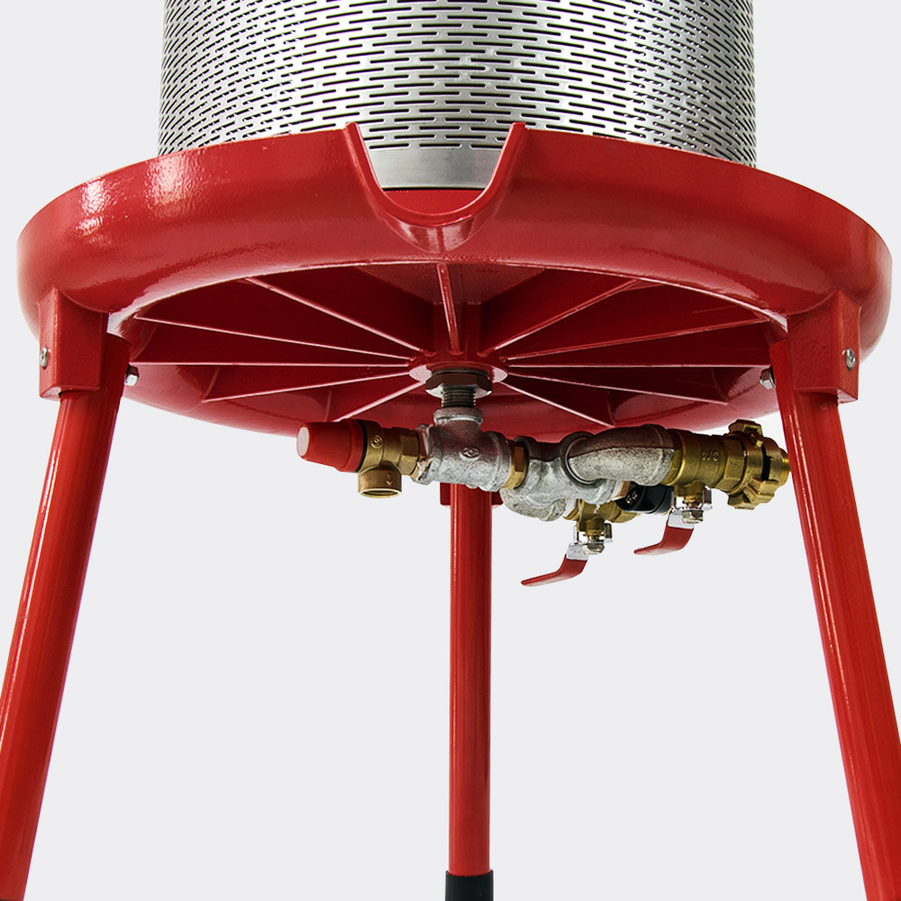 Hydropress 40 litrový lis na ovoce z nerezové oceli se 3 bary - Obrázek 8