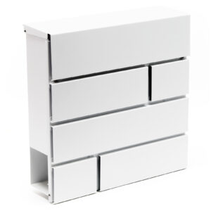 Designová poštovní schránka V15 bílá