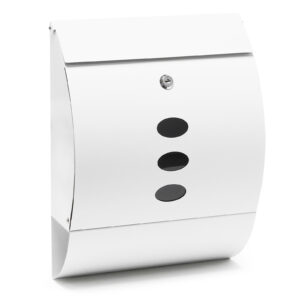 Designová poštovní schránka V18 bílá