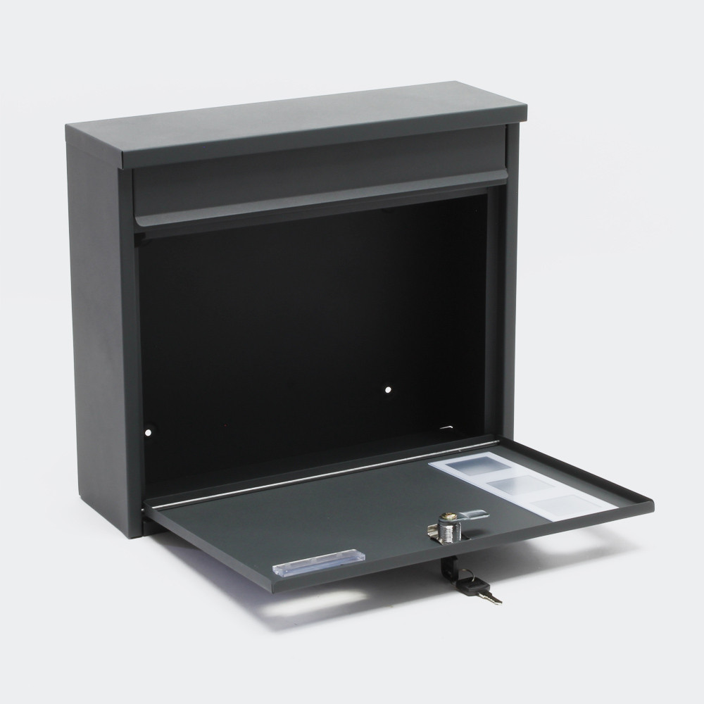 Poštovní schránka na stojanu V12 antracitová - Obrázek 6