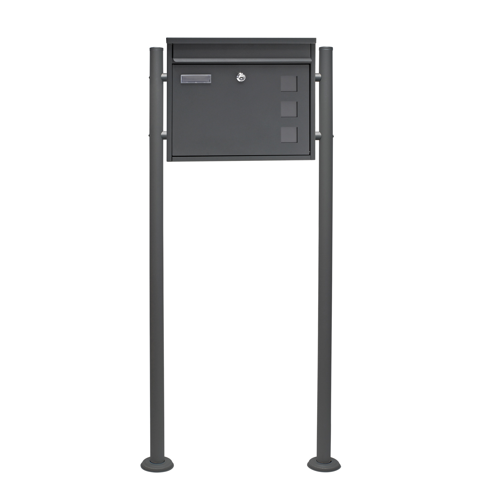 Poštovní schránka na stojanu V12 antracitová
