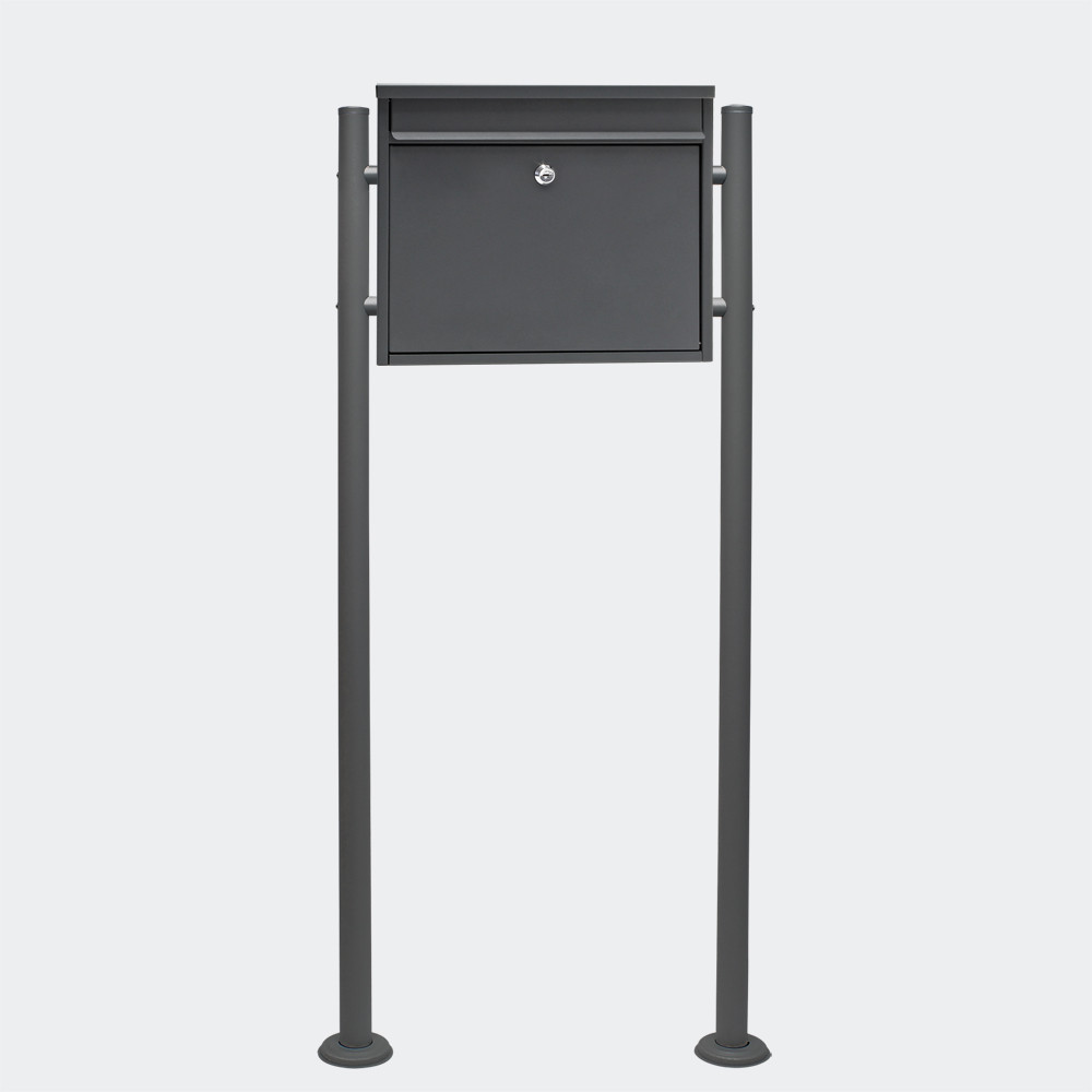 Poštovní schránka na stojanu V13 antracitová - Obrázek 2
