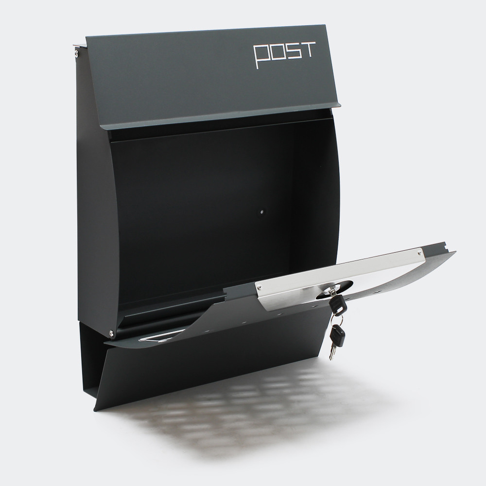 Sada Poštovních Schránek V5 Antracitová Dvojitá - Obrázek 6