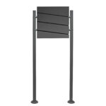 Poštovní schránka na stojanu V16 antracitová