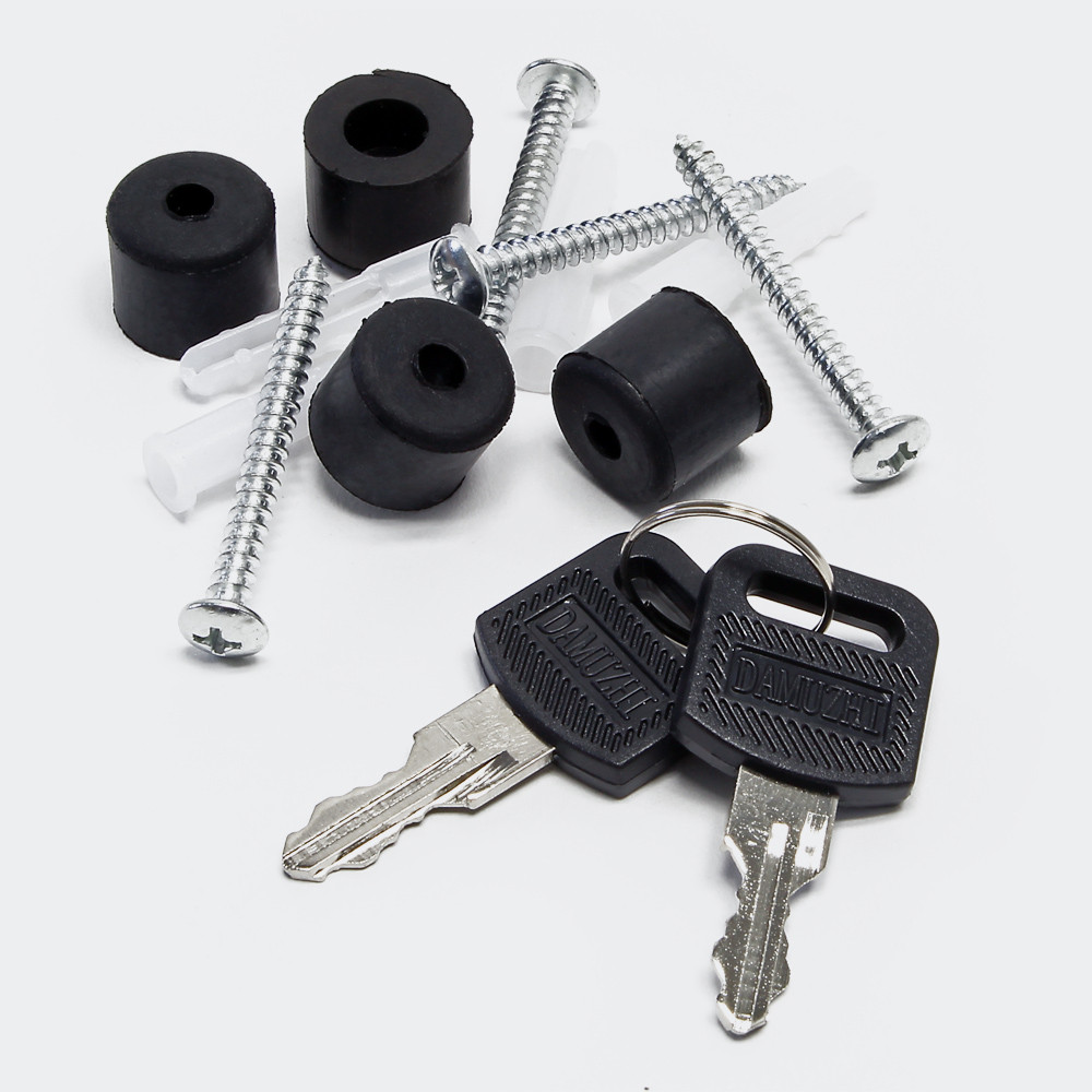 Sada poštovních schránek V16 antracitová dvojitá - Obrázek 7