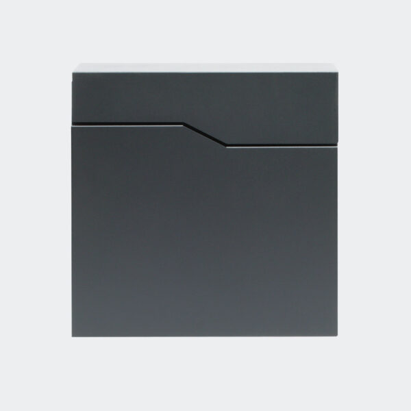 Designová poštovní schránka V19 antracitová poštovní schránka na noviny