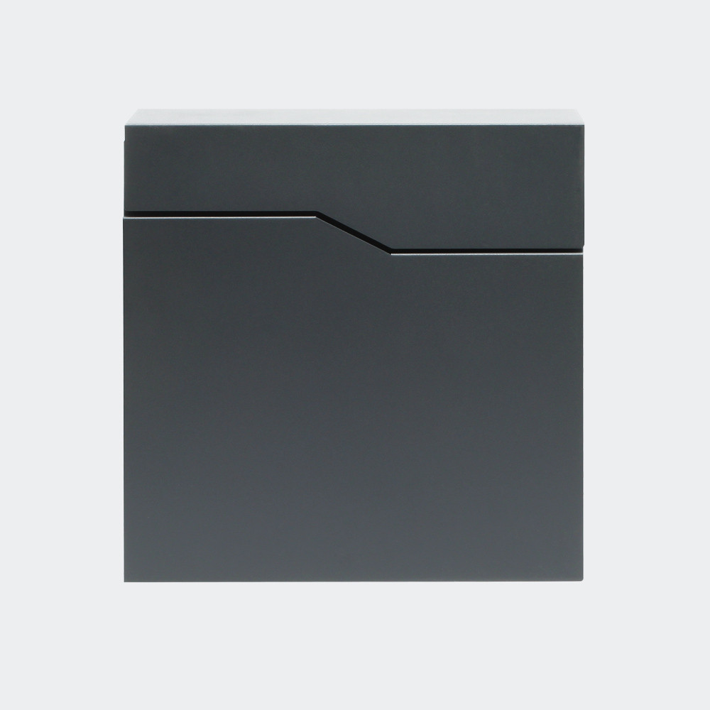 Designová poštovní schránka V19 antracitová poštovní schránka na noviny