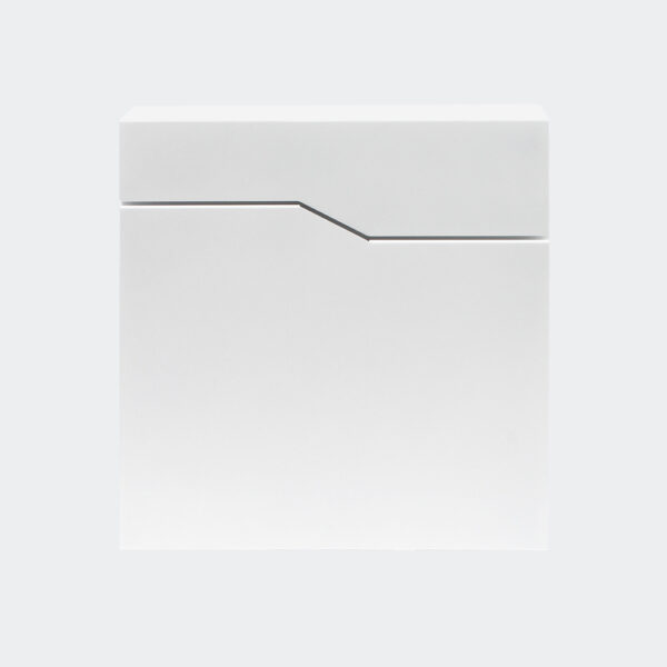 Designová poštovní schránka V19 bílá schránka na noviny