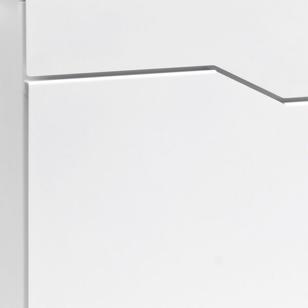 Designová poštovní schránka V19 bílá schránka na noviny