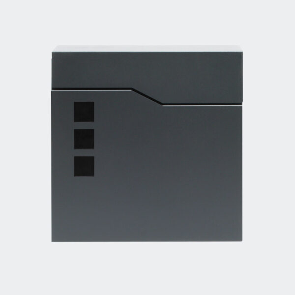 Designová poštovní schránka V20 antracitová poštovní schránka na noviny