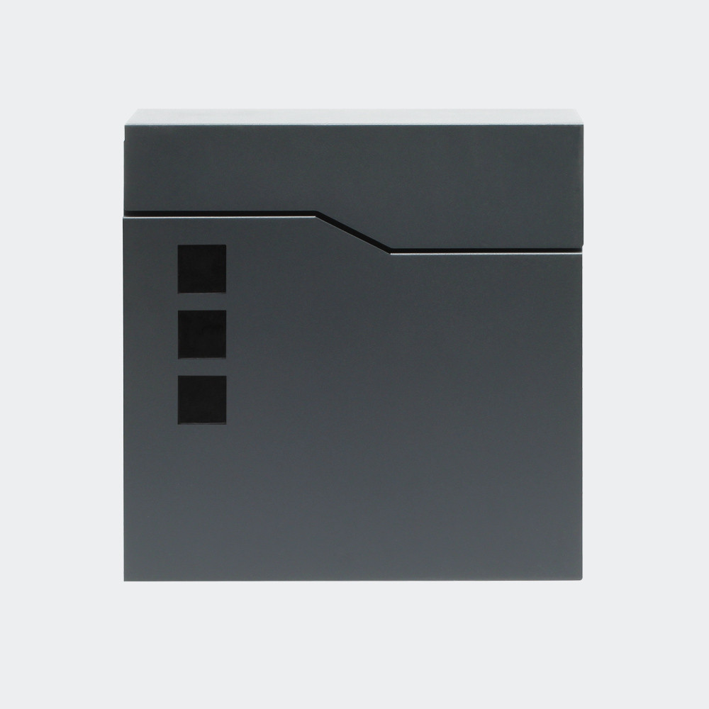 Designová poštovní schránka V20 antracitová poštovní schránka na noviny