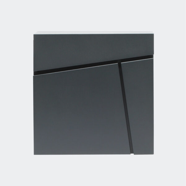 Designová poštovní schránka V23 antracitová poštovní schránka na noviny