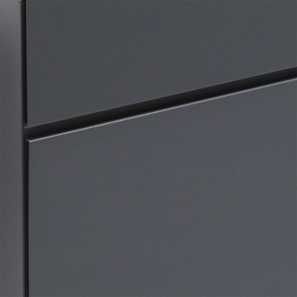 Designová poštovní schránka V23 antracitová poštovní schránka na noviny