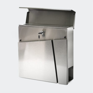 Designová poštovní schránka V23 z nerezové oceli Poštovní schránka na noviny